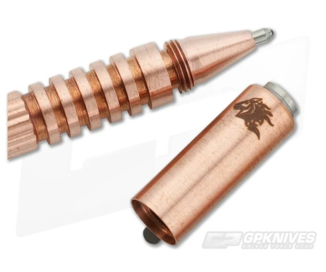Hinderer Knives Investigator Ink Pen Polished Copper 3 Hinderer Knives Investigator Ink Pen Polished Copper - Image 3