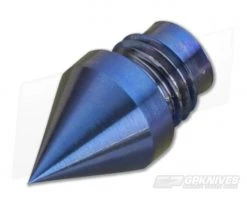 Hinderer Knives Investigator Pen Warhead Attachment Titanium Blue