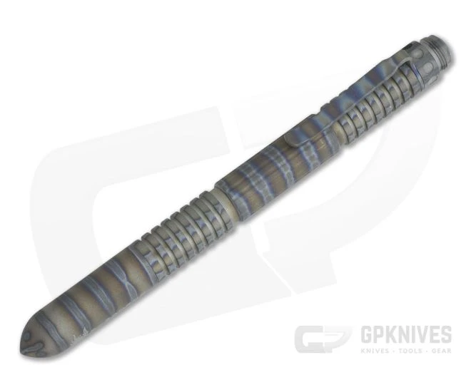 Hinderer Knives Extreme Duty Titanium Pen Flame Anodized 1 Hinderer Knives Extreme Duty Titanium Pen Flame Anodized