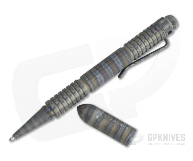 Hinderer Knives Extreme Duty Titanium Pen Flame Anodized 2 Hinderer Knives Extreme Duty Titanium Pen Flame Anodized - Image 2