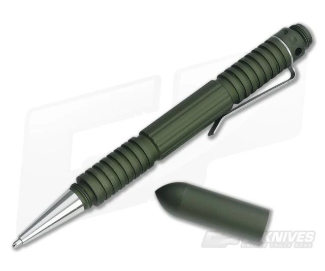 Hinderer Knives Extreme Duty Pen Aluminum Olive Drab 2 Hinderer Knives Extreme Duty Pen Aluminum Olive Drab - Image 2