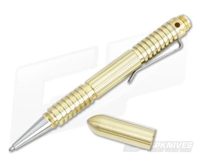 Hinderer Knives Extreme Duty Pen Brass 2 Hinderer Knives Extreme Duty Pen Brass - Image 2