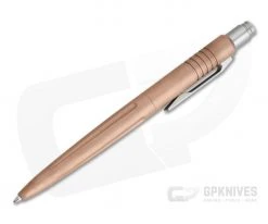Pena Knives X-Series Click Pen Copper Titanium Clip Black Ink Pen -Pens Sales Shop 007 2 9