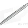 Pena Knives X-Series Click Pen Gray Titanium Matching Clip Black Ink Pen