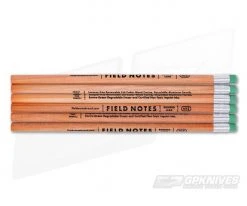 Field Notes Lacquer-Free No. 2 Woodgrain Pencil 6 Pack