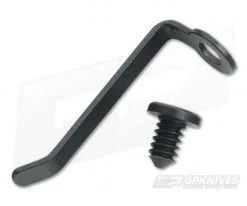 Hinderer Knives Investigator Pen Clip and Screw Set Black Stainless Steel