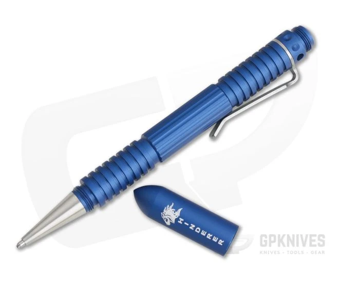 Hinderer Knives Extreme Duty Pen Aluminum Matte Blue 2 Hinderer Knives Extreme Duty Pen Aluminum Matte Blue - Image 2