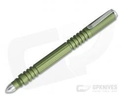 Hinderer Investigator Pen Matte OD Green Aluminum Ink Pen