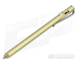 Boker Plus Rocket Oval Bolt Pen Brass 09BO062