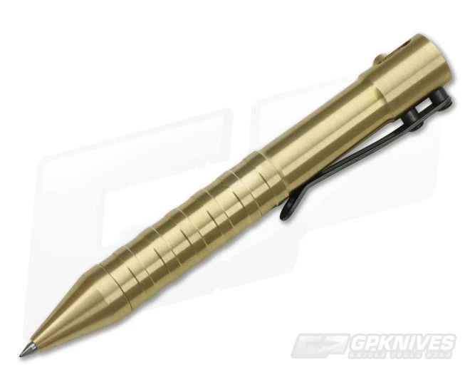 Boker Plus Brass Tactical Pen KID CAL .50 09BO063 2 Boker Plus Brass Tactical Pen KID CAL .50 09BO063 - Image 2