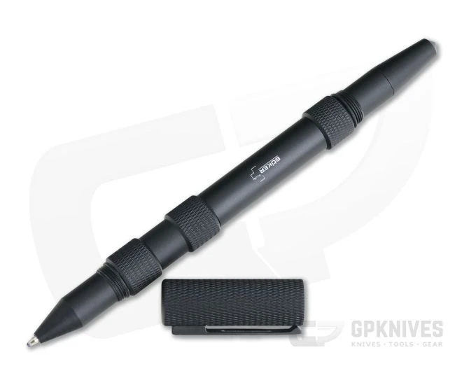 Boker Plus Recoil Commando Pen w/ Glass Breaker Black Aluminum 09BO122 2 Boker Plus Recoil Commando Pen w/ Glass Breaker Black Aluminum 09BO122 - Image 2