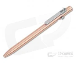 Tactile Turn Slim Bolt Action Pen Copper Ink Pen