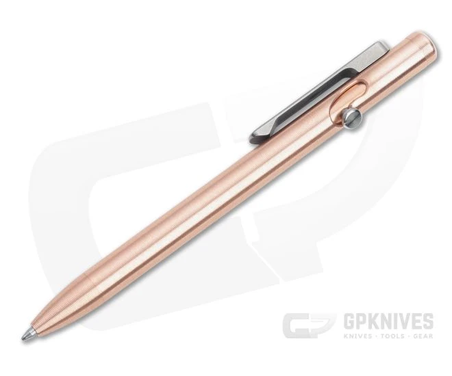 Tactile Turn Slim Bolt Action Pen Short Copper Ink Pen 2 Tactile Turn Slim Bolt Action Pen Short Copper Ink Pen - Image 2