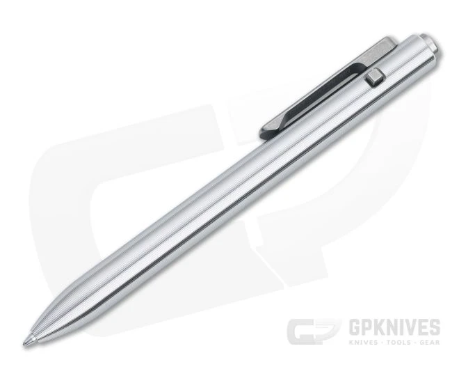 Tactile Turn Side Click Pen Short Titanium Ink Pen 2 Tactile Turn Side Click Pen Short Titanium Ink Pen - Image 2