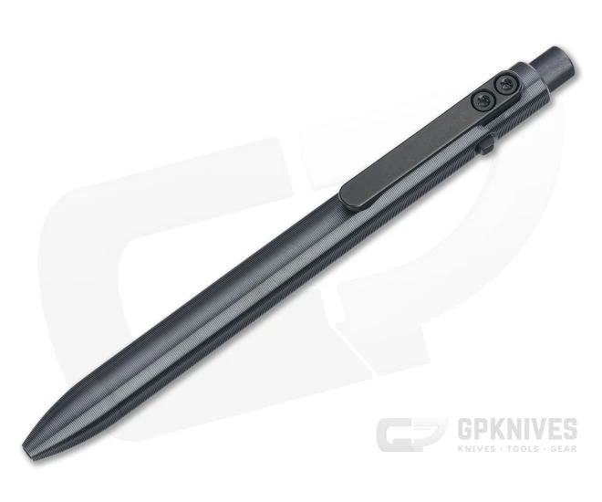 Tactile Turn Side Click Pen Short Zirconium Ink Pen 1 Tactile Turn Side Click Pen Short Zirconium Ink Pen