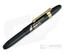 Fisher Bullet Space Pen Special Edition Apollo 11 50th Anniversary Matte Black with Clip 400BGFGGCL-50