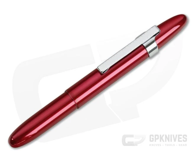 Fisher Space Pen Red Cherry Translucent Bullet Space Pen with Clip 400RCCL 1 Fisher Space Pen Red Cherry Translucent Bullet Space Pen with Clip 400RCCL