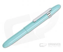 Fisher Space Pen Tahitian Blue & Chrome Bullet Space Pen with Clip 400TBLCL