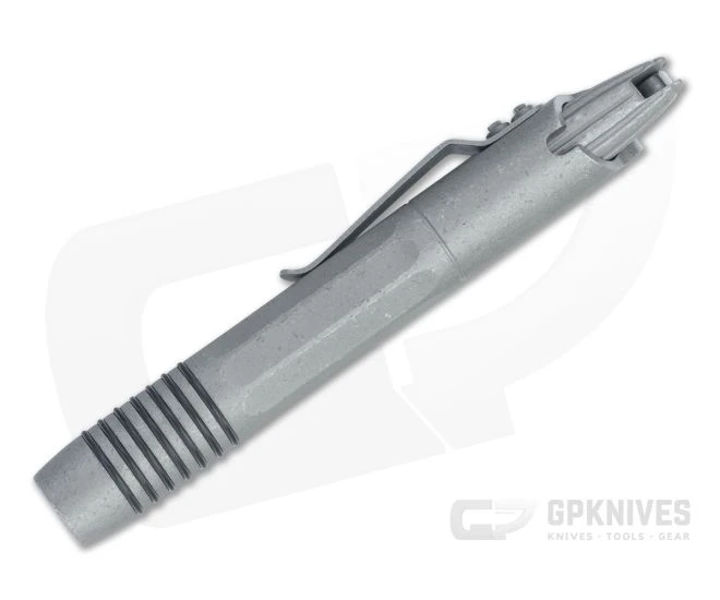 Microtech Siphon II Ink Pen Apocalyptic Stainless Steel 401-SS-AP 2 Microtech Siphon II Ink Pen Apocalyptic Stainless Steel 401-SS-AP - Image 2