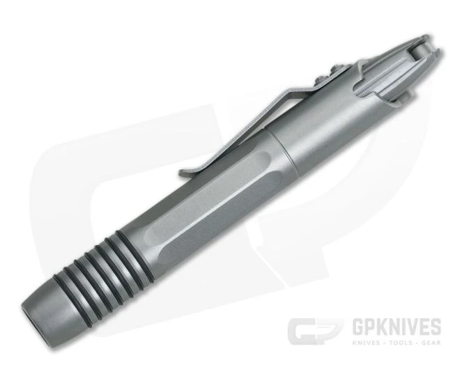 Microtech Siphon II Ink Pen Bead Blast Stainless Steel 401-SS-BB 2 Microtech Siphon II Ink Pen Bead Blast Stainless Steel 401-SS-BB - Image 2