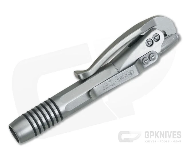 Microtech Siphon II Ink Pen Bead Blast Stainless Steel 401-SS-BB 3 Microtech Siphon II Ink Pen Bead Blast Stainless Steel 401-SS-BB - Image 3