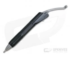 Microtech Siphon II Ink Pen Black Stainless Steel 401-SS-BK