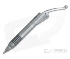 Microtech Siphon II Ink Pen Signature Series Claw Stonewashed Stainless Steel 401-SS-SWSC