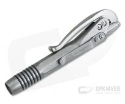 Microtech Siphon II Ink Pen Signature Series Dagger Stonewashed Stainless Steel 401-SS-SWSD -Pens Sales Shop 401 ss swsd 3