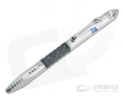 Microtech Knives Kyroh Bead Blast Titanium Tritium Insert Bolt Action Ink Pen 403-TI-BBTRI