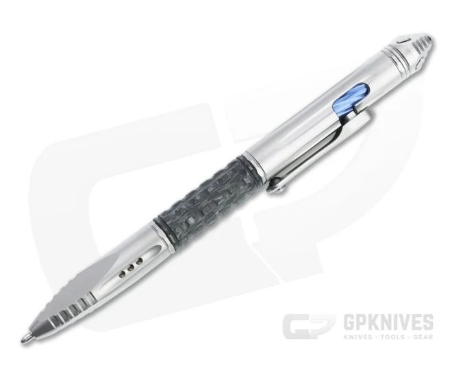 Microtech Knives Kyroh Bead Blast Titanium Tritium Insert Bolt Action Ink Pen 403-TI-BBTRI 2 Microtech Knives Kyroh Bead Blast Titanium Tritium Insert Bolt Action Ink Pen 403-TI-BBTRI - Image 2