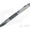 Microtech Knives Kyroh Shot Peened Titanium Tritium Insert Bolt Action Ink Pen 403-TI-SPTRI