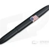 Fisher Space Pen American Flag Emblem Black Bullet Space Pen 600B-AF