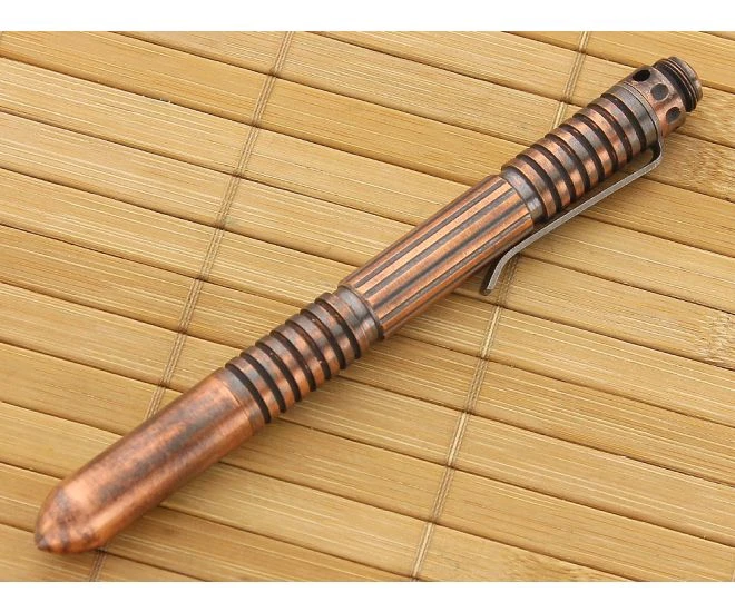 Hinderer Knives Extreme Duty Pen Copper - New Patina 1 Hinderer Knives Extreme Duty Pen Copper - New Patina