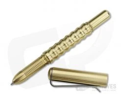 Prometheus Lights Alpha Executive Pen Solid Brass -Pens Sales Shop aep brs 2