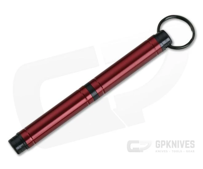 Fisher Space Pen Backpacker Red Anodized Aluminum Space Pen With Key Chain BP/R 1 Fisher Space Pen Backpacker Red Anodized Aluminum Space Pen With Key Chain BP/R