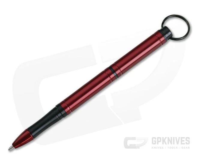 Fisher Space Pen Backpacker Red Anodized Aluminum Space Pen With Key Chain BP/R 2 Fisher Space Pen Backpacker Red Anodized Aluminum Space Pen With Key Chain BP/R - Image 2