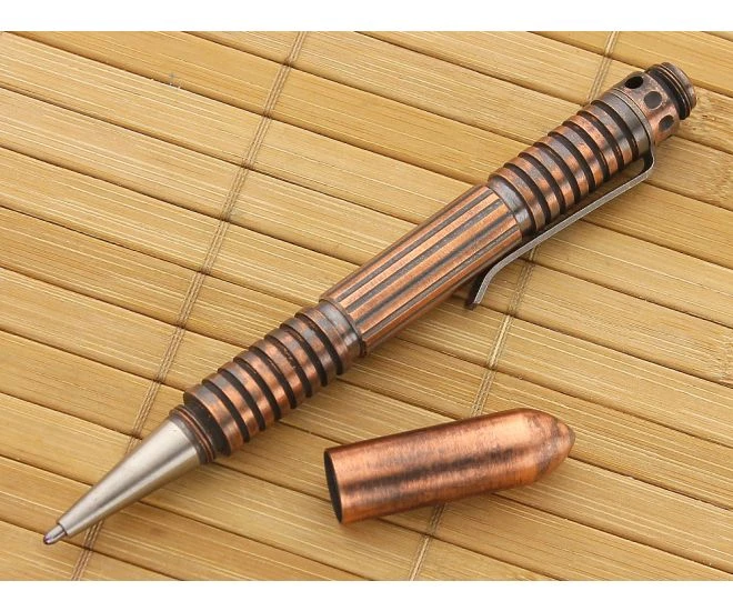 Hinderer Knives Extreme Duty Pen Copper - New Patina 2 Hinderer Knives Extreme Duty Pen Copper - New Patina - Image 2
