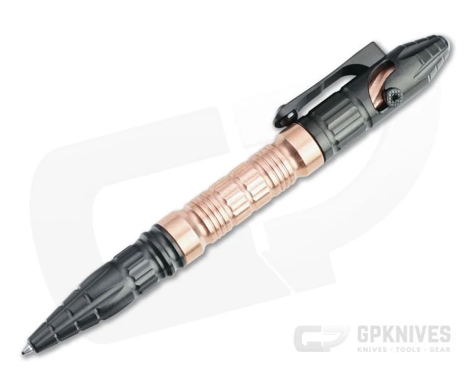 Heretic Knives Thoth DLC Titanium and Copper Modular Bolt Action Ink Pen H038-DLC-CU 2 Heretic Knives Thoth DLC Titanium and Copper Modular Bolt Action Ink Pen H038-DLC-CU - Image 2