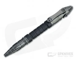 Heretic Knives Thoth Modular Pen DLC Titanium Black Aluminum Bolt Action Ink Pen H038-DLC