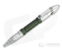 Heretic Knives Thoth Titanium and Green Aluminum Modular Bolt Action Ink Pen H038-GRN