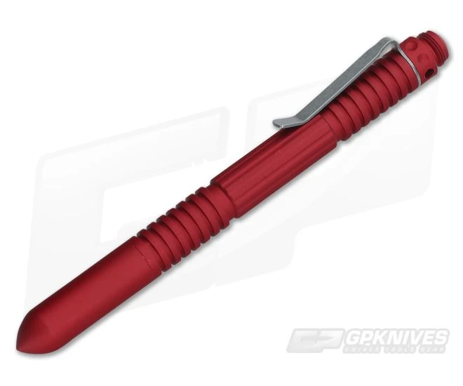 Hinderer Knives Extreme Duty Pen Aluminum Red 1 Hinderer Knives Extreme Duty Pen Aluminum Red