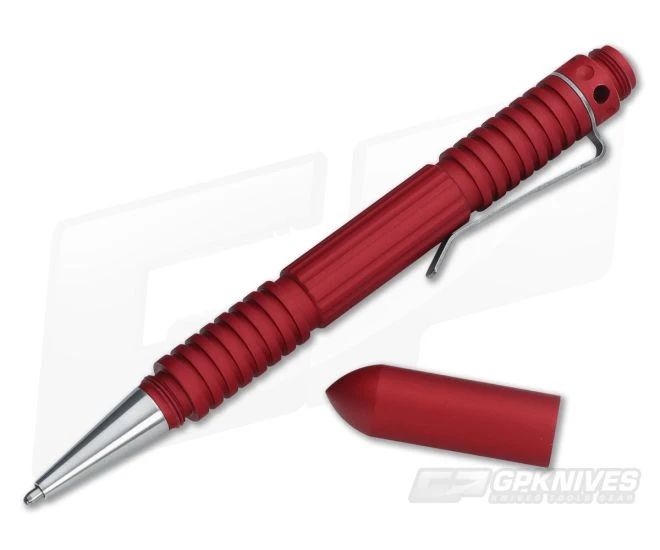 Hinderer Knives Extreme Duty Pen Aluminum Red 2 Hinderer Knives Extreme Duty Pen Aluminum Red - Image 2