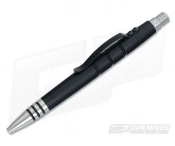 Tuff-Writer Mini Click Pen Aluminum Black