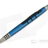 Tuff-Writer Mini Click Pen Aluminum Blue