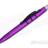 Tuff-Writer Mini Click Pen Aluminum Purple