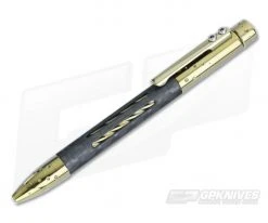 LionSteel Nyala Ink Pen Bronze Titanium Carbon Fiber