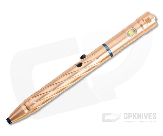 Olight OPEN 2 Limited Edition Copper LED Flashlight EDC Bolt Action Pen 1 Olight OPEN 2 Limited Edition Copper LED Flashlight EDC Bolt Action Pen