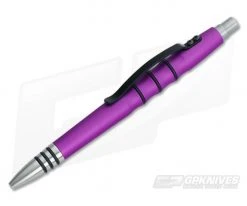 Tuff-Writer Precision Press Series Purple Ink Pen