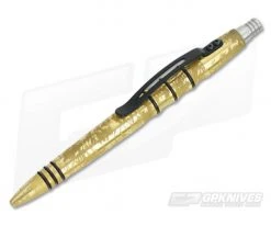 Tuff-Writer Precision Press Pen Brass Vehement Apocalypse Wash