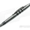 Tuff-Writer Precision Press Brushed Titanium Pen